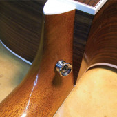 Установка пуговиц стреплоков