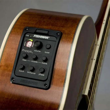 Установка пьезозвукоснимателя