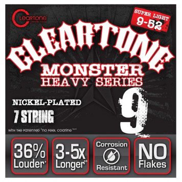 Струны для электрогитары CLEARTONE 9409-7