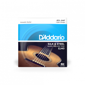 Струны для акустической гитары D'ADDARIO EJ40