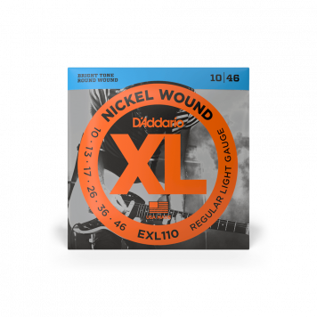 Струны для электрогитары D'ADDARIO EXL110
