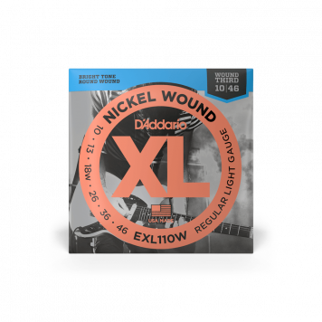 Струны для электрогитары D'ADDARIO EXL110W