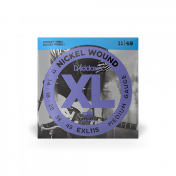 Струны для электрогитары D'ADDARIO EXL115