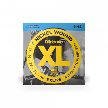 Струны для электрогитары D'ADDARIO EXL125