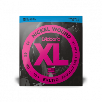 Струны для бас-гитары D'ADDARIO EXL170
