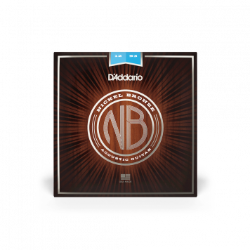 Струны для акустической гитары D'ADDARIO NB1253
