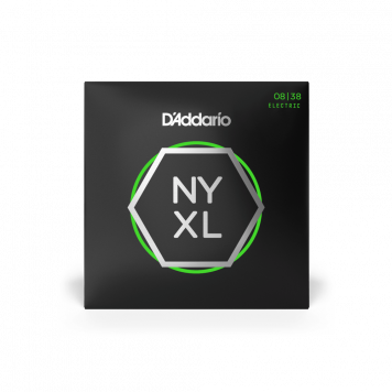 Струны для электрогитары D'ADDARIO NYXL0838