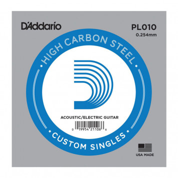 Струна D'ADDARIO PL010