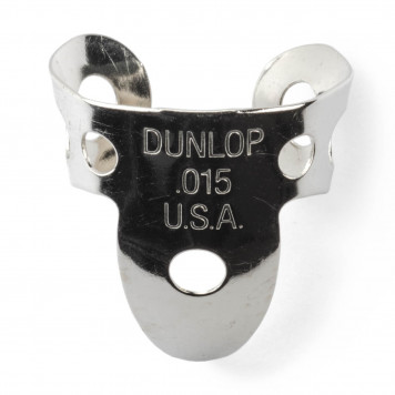 Медиатор-коготь DUNLOP 33-015 NICKEL SILVER FINGER & THUMBPICKS.015 IN