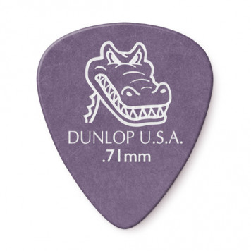 Медиатор DUNLOP 417-071 GATOR GRIP PICK.71MM
