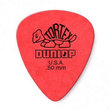 Медиатор DUNLOP 418-050 TORTEX STANDARD PICK.50MM