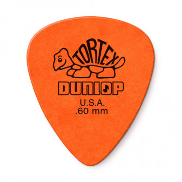 Медиатор DUNLOP 418-060 TORTEX STANDARD PICK.60MM