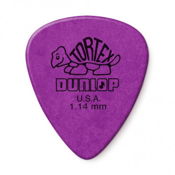 Медиатор DUNLOP 418-114 TORTEX STANDARD PICK 1.14MM