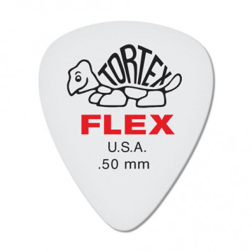 Медиатор DUNLOP 428-050 TORTEX FLEX STANDARD PICK.50MM