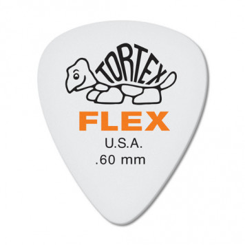 Медиатор DUNLOP 428-060 TORTEX FLEX STANDARD PICK.60MM
