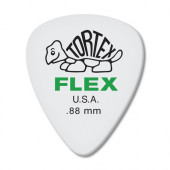 DUNLOP 428-088 TORTEX FLEX STANDARD PICK .88MM