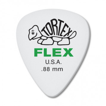 Медиатор DUNLOP 428-088 TORTEX FLEX STANDARD PICK.88MM