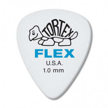 Медиатор DUNLOP 428-100 TORTEX FLEX STANDARD PICK 1.0MM