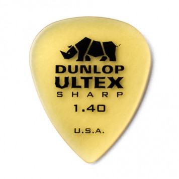 Медиатор DUNLOP 433-140 ULTEX SHARP PICK 1.4MM