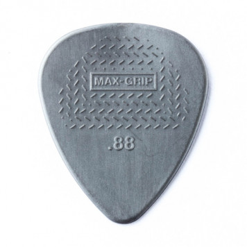 Медиатор DUNLOP 449-088 MAX-GRIP NYLON STANDARD PICK.88MM
