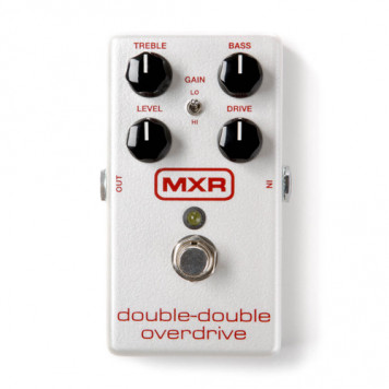 Педаль эффектов DUNLOP M250 MXR DOUBLE-DOUBLE OVERDRIVE