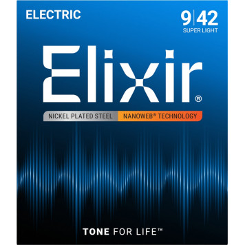 Струны для электрогитары ELIXIR 12002