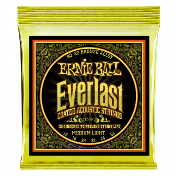 Струны для акустической гитары ERNIE BALL 2556
