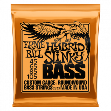 Струны для бас-гитары ERNIE BALL 2833