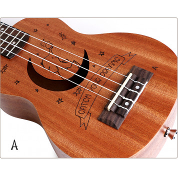 Укулеле сопрано GRAPE GKS-45-A-3