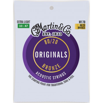 Струны для акустической гитары MARTIN M170