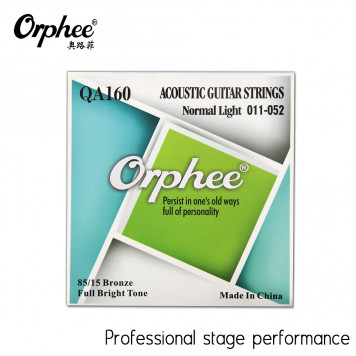 Струны для акустической гитары ORPHEE QA160