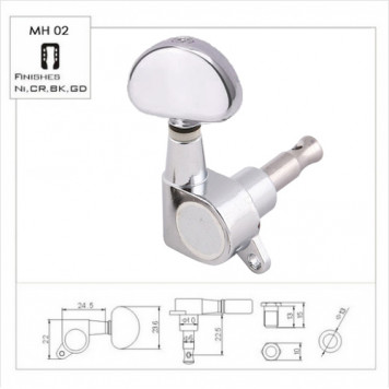 Механизм колковый SOLID MH 02-CR L