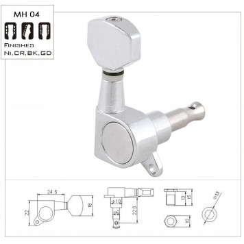 Механизм колковый SOLID MH 04-CR L