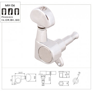 Механизм колковый SOLID MH 06-CR 3+3