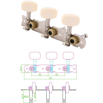 Механизм колковый SOLID MHG 322