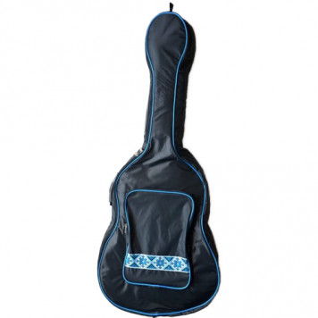 Чехол для акустической гитары SOLID ЧГ-240 синяя вышиванка