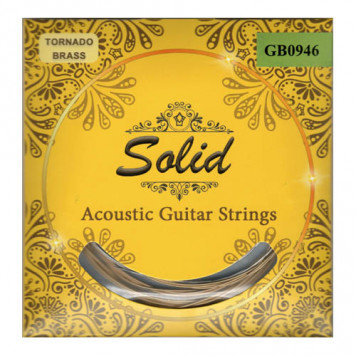 Струны для акустической гитары SOLID GB0946