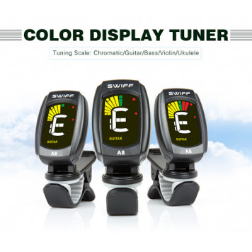 Тюнер хроматический Swiff A8-CS