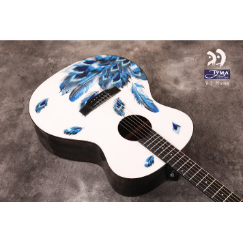 Электро-акустическая гитара TYMA V-3 PLUME-5