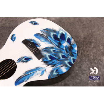 Электро-акустическая гитара TYMA V-3 PLUME-4