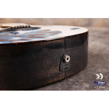 Электро-акустическая гитара TYMA V-3 PLUME-3