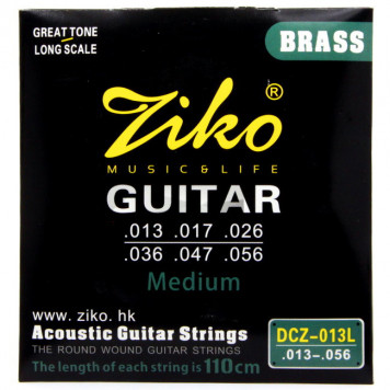 Струны для акустической гитары ZIKO DCZ-013L